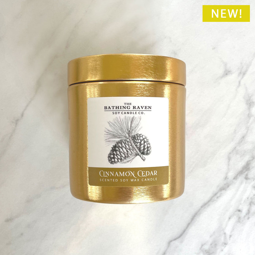 Cinnamon Cedar | Holiday Gold Collection Soy Candle