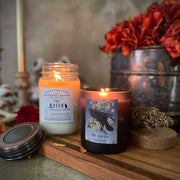 The Raven | Frosted Midnight Tumbler Soy Candle