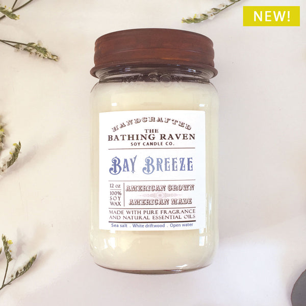 Bay Breeze | Farmhouse Mason Collection Soy Candle