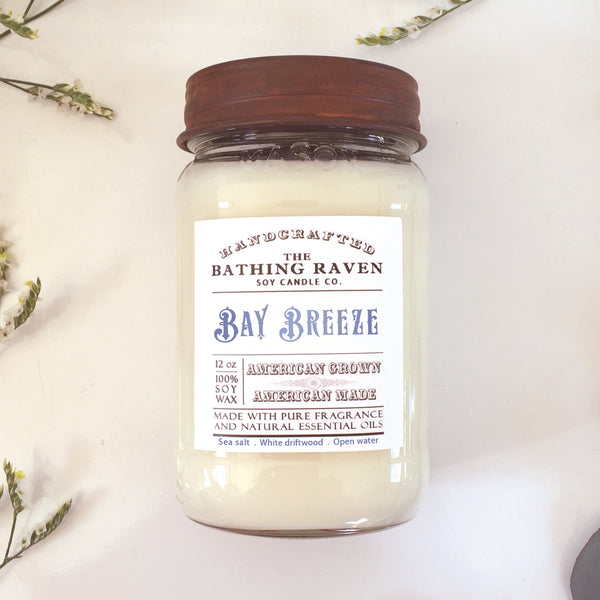 Bay Breeze | Farmhouse Mason Collection Soy Candle