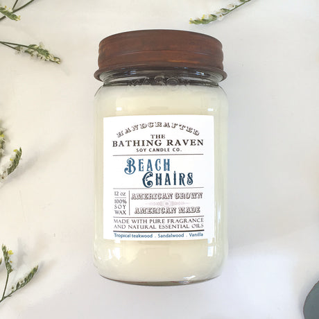 Beach Chairs, Set of 6 | BR Classics Custom Pour Soy Candles