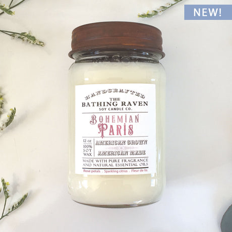 Bohemian Paris | Farmhouse Mason Collection Soy Candle