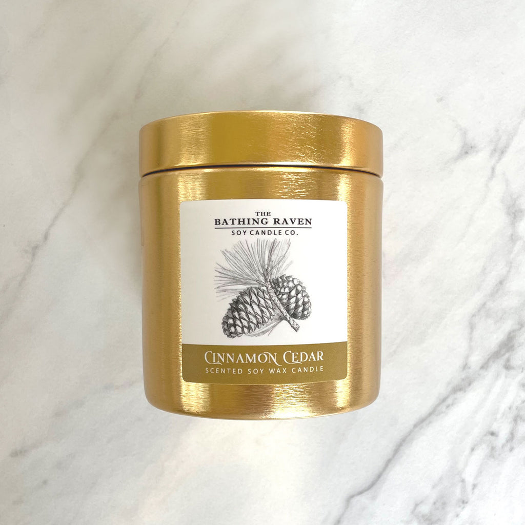 Zimtzeder | Petite Gold Collection Sojakerze