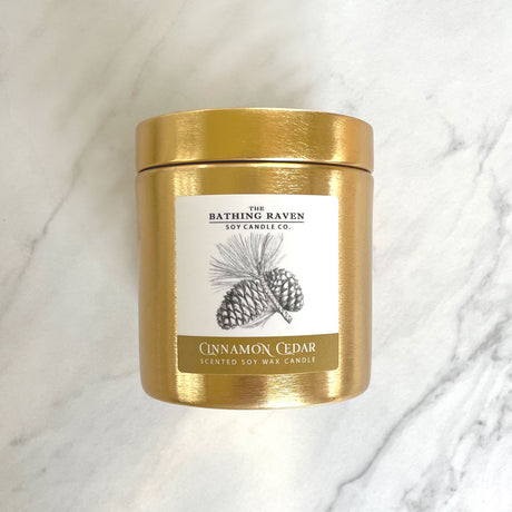 Zimtzeder | Petite Gold Collection Sojakerze