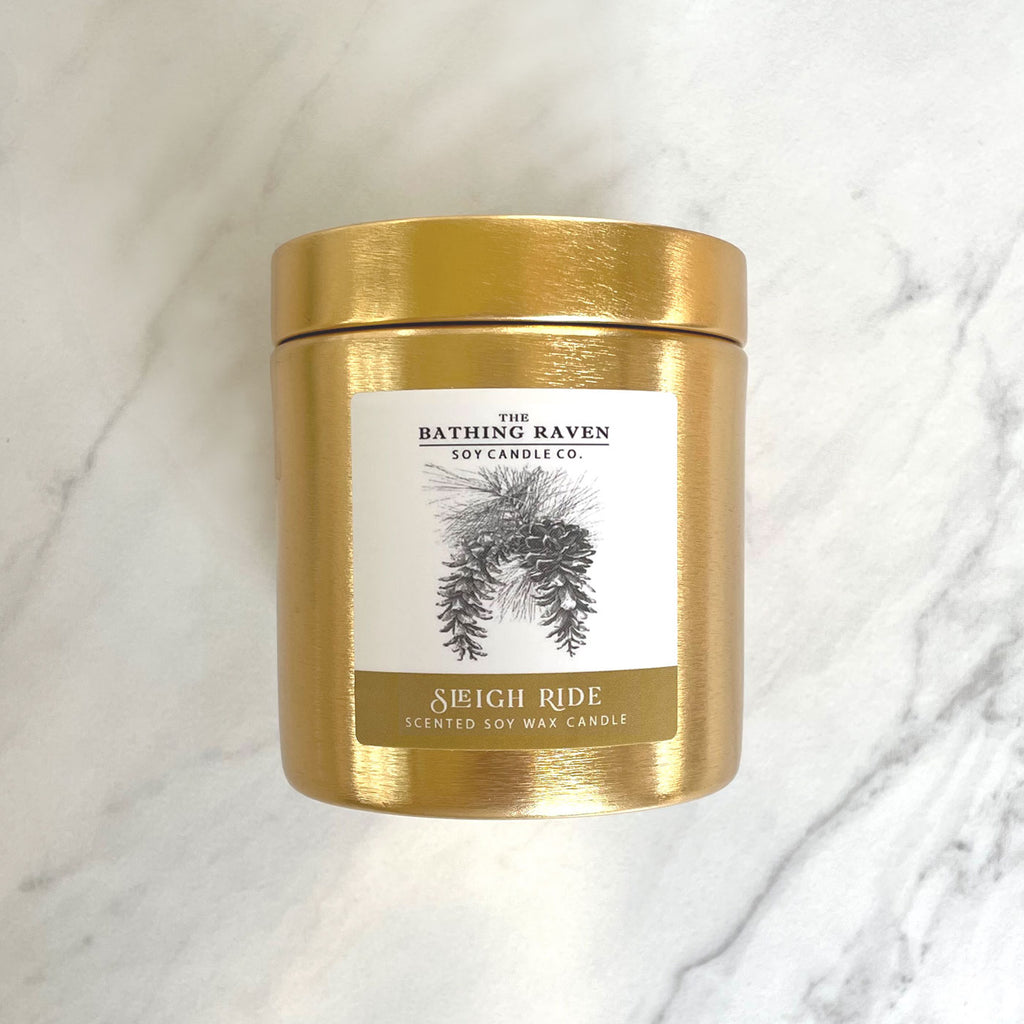 Zimtzeder | Petite Gold Collection Sojakerze