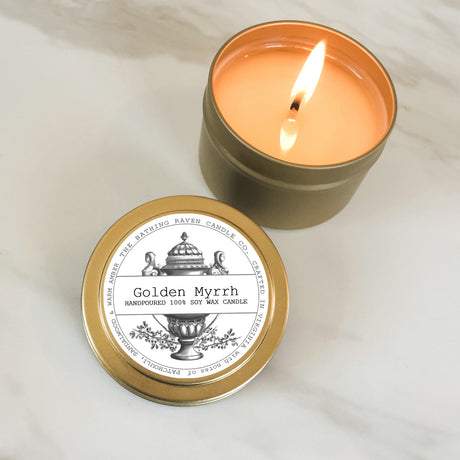 Golden Myrrh | Petite Gold Collection Soy Candle