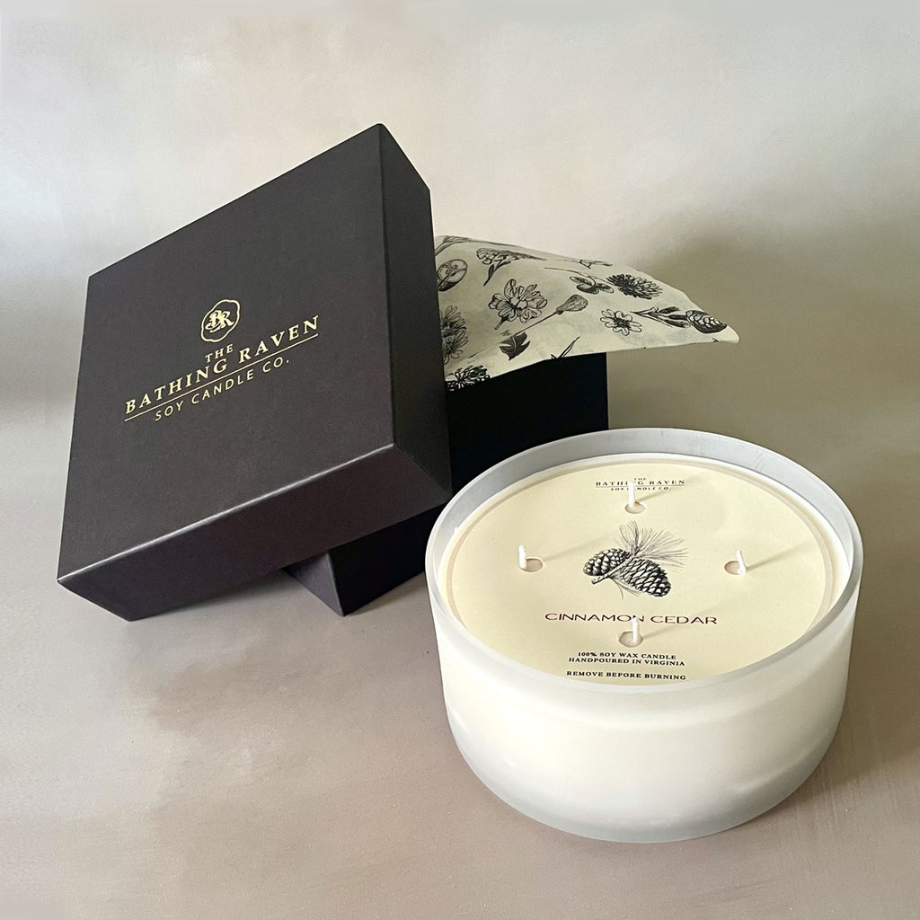Cinnamon Cedar, White | Coffee Table Collection Soy Candle