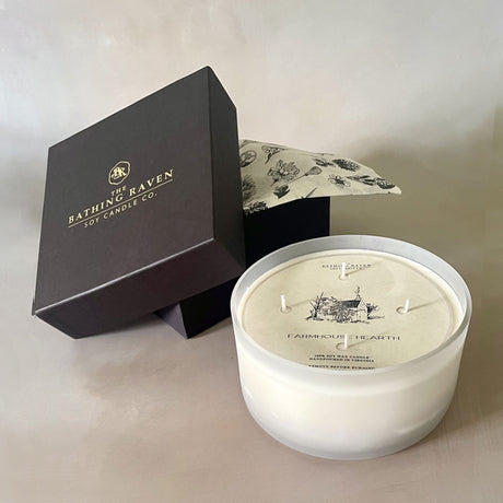 Farmhouse Hearth, White | Coffee Table Collection Soy Candle
