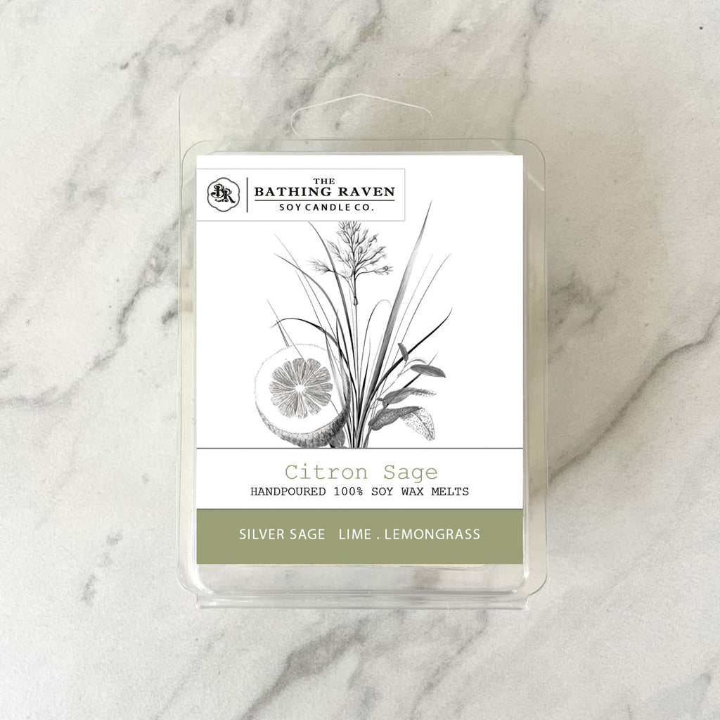 Cèdre à la cannelle | Fondants de soja de la collection sans flamme