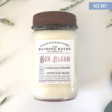 Sun Blush | Farmhouse Mason Collection Soy Candle