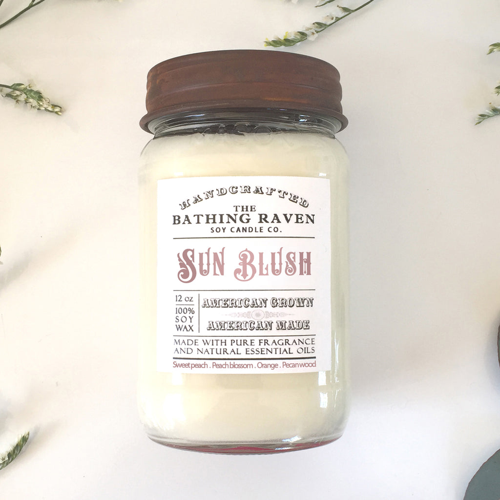 Sun Blush | Farmhouse Mason Collection Soy Candle