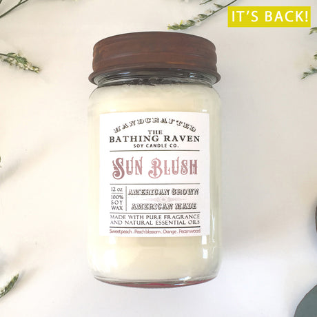 Sun Blush | Farmhouse Mason Collection Soy Candle