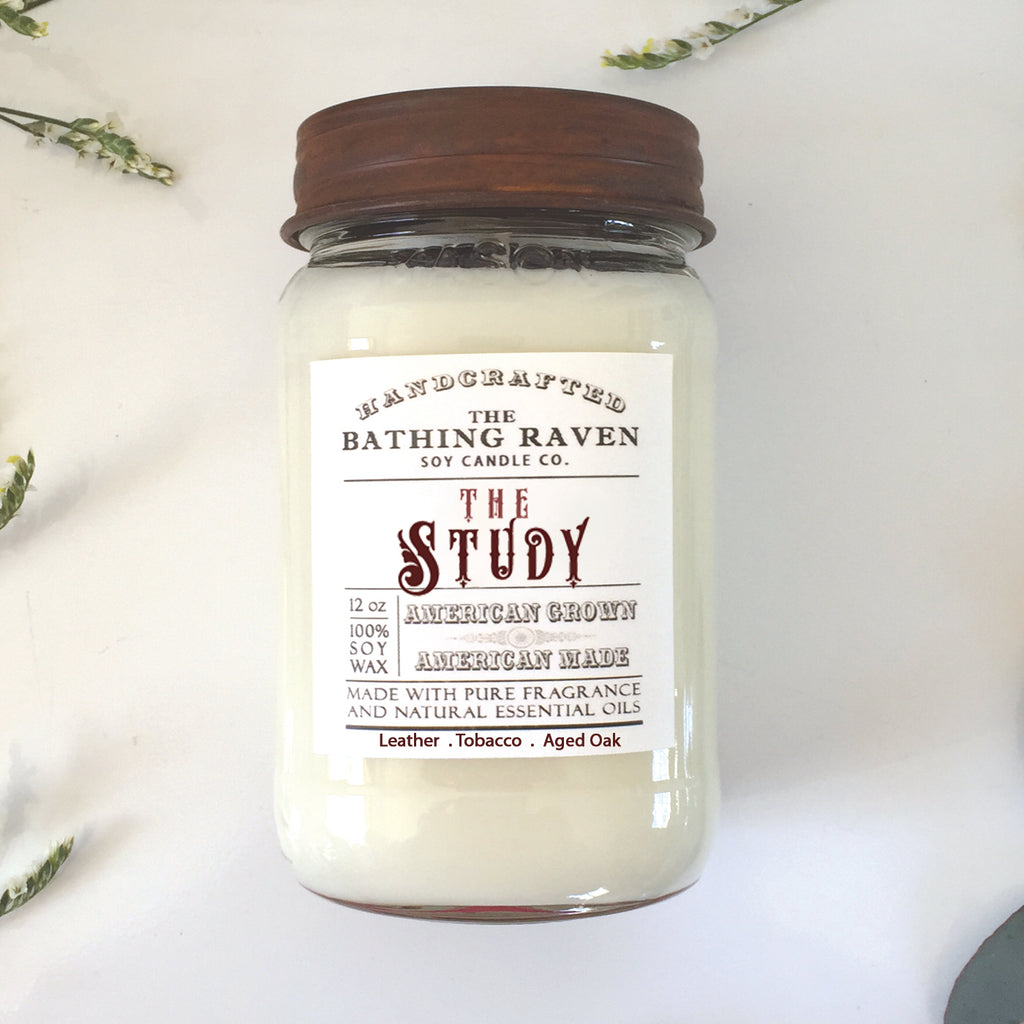 The Study, Set of 12 | BR Classics Custom Pour Soy Candles
