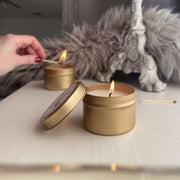 Farmhouse Hearth | Petite Gold Collection Soy Candle