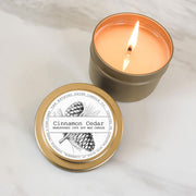 Cinnamon Cedar | Petite Gold Collection Soy Candle
