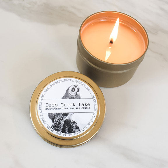 Deep Creek Lake | Petite Gold Collection Soy Candle