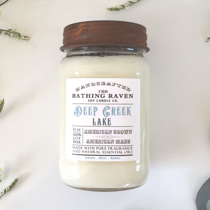 Deep Creek Lake | Farmhouse Mason Collection Soy Candle