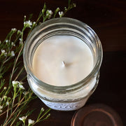 Vanille épicée | Bougie de soja de la collection Mason de ferme