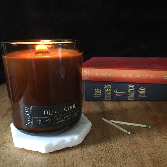 Olive My Home Wood Wick Soy Candles